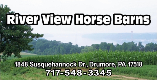 river view horse barn sheader