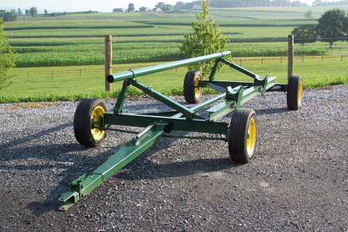 gap hill header wagon