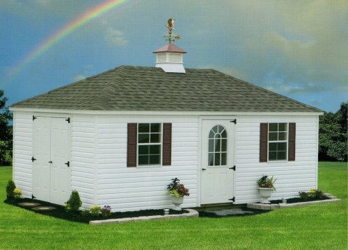 rainbow hip roof